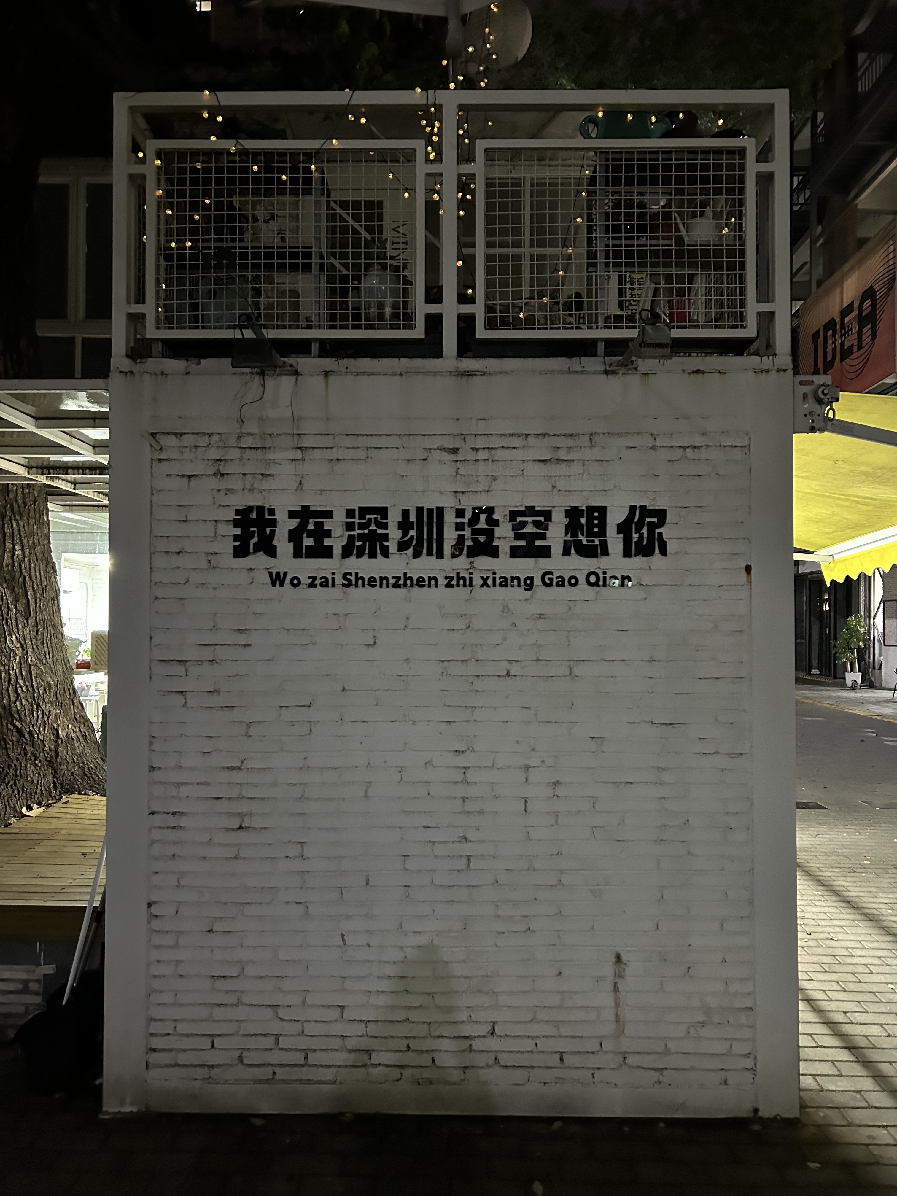 我在深圳没空想你