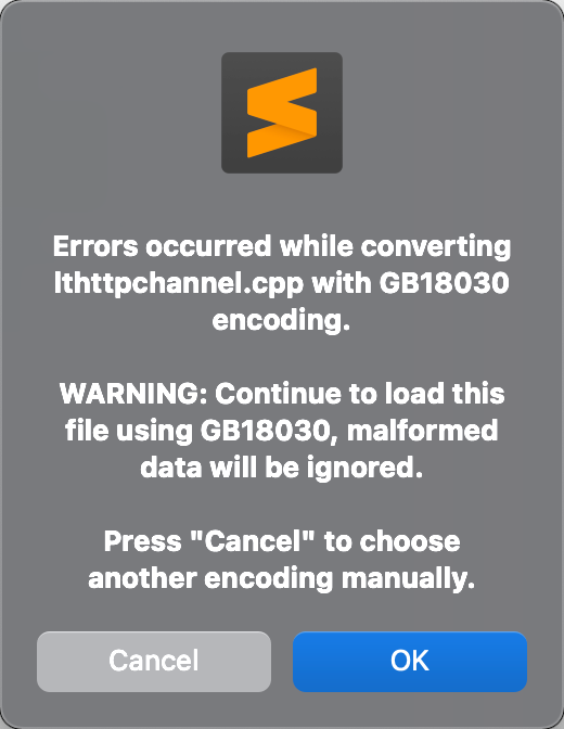 subl-lite-encoding-error